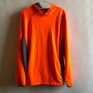 Under Armour men’s fitted running hoody shirt L